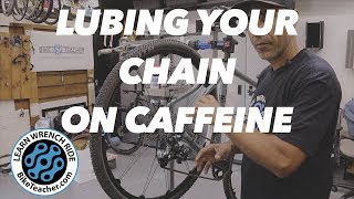 How I lubricate my bike chain after a bike wash with TriFlow Oil [upl. by Koby]