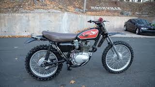 1975 Honda XL250 MX amp OFF ROAD READY SET UP FOR UNADILLA VINTAGE MX [upl. by Retrop589]