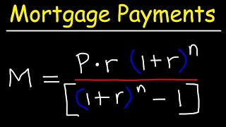 How To Calculate Your Monthly Mortgage Payment Given The Principal Interest Rate amp Loan Period [upl. by Reginauld]