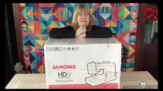 April2020Masks and Janome HD9 [upl. by Marijane]