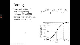 Sedimentology Lecture 2 Texture Grain Sorting [upl. by Nomyaw]