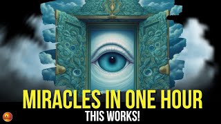 ATTRACT MIRACLES in ONE Hour  Law of Allowing Double Induction Affirmations [upl. by Ragse]