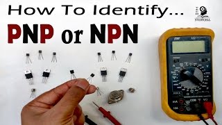 How to Identify PNP or NPN Transistor [upl. by Salamanca]