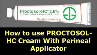 What is Proctosol HC cream used for [upl. by Annadal]