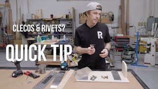 QUICK TIP Clecos and Rivets [upl. by Javler]