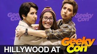 HILLYWOOD AT GEEKYCON [upl. by Neelrahc]