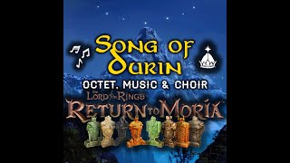 Song of Durin  Full Version  8Dwarf Crew  Dwarven Veneration Song Lyrics  LOTR Return to Moria [upl. by Agee]