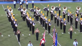 Buchholz High School Band playing the National Anthem September 14 2012 [upl. by Babita]