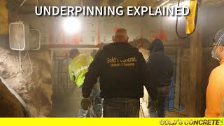 Underpinning Explained [upl. by Emiaj339]