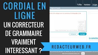 correcteur dorthographe et grammaire en ligne [upl. by Euqcaj]