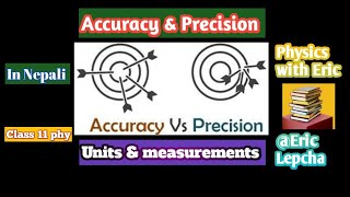 🔵4Accuracy amp Precision  Units amp Measurements class 11 Physics  in nepali  Physics with Eric [upl. by Nairim811]