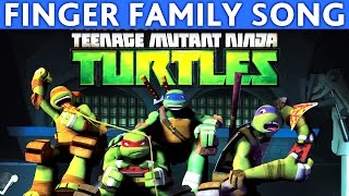 DADDY FINGER SONG TMNT Teenage Mutant Ninja Turtles  Father Finger Song [upl. by Eijneb]