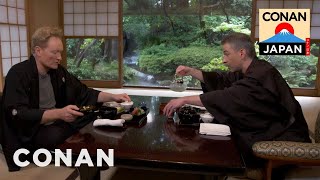 Conan amp Jordan Share A Kaiseki Meal  CONAN on TBS [upl. by Ikoek]