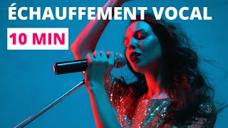 ÉCHAUFFEMENT VOCAL COMPLET  Routine vocale 10 minutes [upl. by Ytissahc]