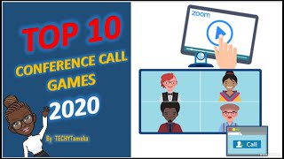 10 FUN ZOOM OR WEB CONFERENCE CALL GAMES FOR LOCKDOWN FUN [upl. by Giralda]