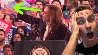 KAMALA GETS DESTROYED BY HECKLERS IN TEXAS🤯 [upl. by Vinia]