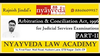 Lecture – 2  Arbitration and Conciliation Act 1996 ADR [upl. by Terb]