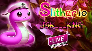 Slitherio  Live Streaming  11082024  JSK K i N G  JSK Team YT LiVE [upl. by Leber]