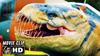 Giant Lizards Attack Scene  MEG 2 THE TRENCH 2023 Action Movie CLIP HD [upl. by Destinee751]