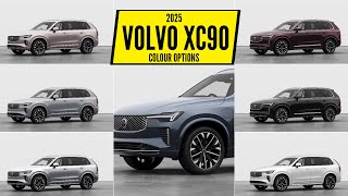 2025 Volvo XC90 Color Options  Images  AUTOBICS [upl. by Suhpesoj589]