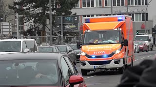 Iveco Daily RTW Berliner Feuerwehr FW Tiergarten [upl. by Tillie980]