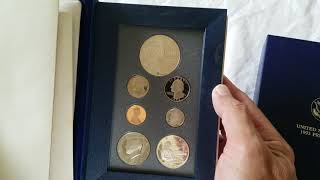 US Mint 1993 Prestige Proof Coin Set [upl. by Ahsema]