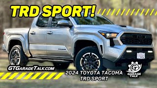 2024 Toyota Tacoma TRD Sport  First Drive [upl. by Eittah]