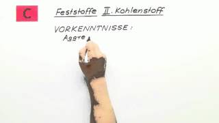 Feststoffe II Kohlenstoff  Chemie  Allgemeine und anorganische Chemie [upl. by Vallie]