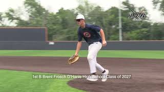 1st B Brent Frosch DHanis High School Class of 2027 [upl. by Odnama]