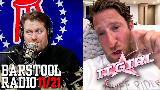 Dave Portnoy Fires Back at It Girl Theft Allegations  Barstool Radio [upl. by Gracye127]