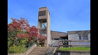 Gemeindezentrum Allmersbach am Weinberg mit Glockenläuten [upl. by Connelly]