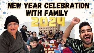 OUR CELEBRATION  HAPPY NEW YEAR ❤️🍀  Aman and Iti vlogs [upl. by Ahsikel]