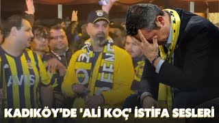 Fenerbahçe derbide 4 yedi Taraftarlar maç sonu çıldırdı Kadıköyde Ali Koç istifa sesleri [upl. by Goldi]