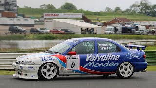 1995 Ford Mondeo BTCC Super Touring Car  Pure Sound amp Action  Mallory Park [upl. by Cash]