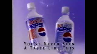 Crystal Pepsi 1993 Television Commercial [upl. by Bosson725]