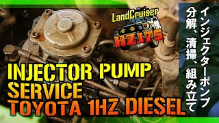 Toyota 1HZ LandCruiser HZJ75 Diesel Injector Pump Service  Expert Tips for Optimal Performance [upl. by Bonita392]