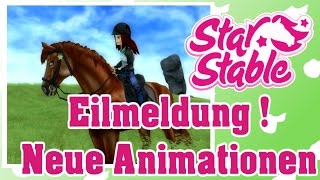 Star Stable Eilmeldung  Neue Animationen in SSO [upl. by Nofpets]