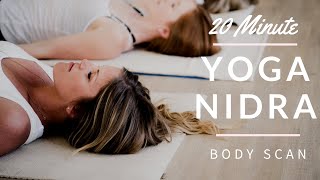 20 Minute Yoga Nidra Body Scan with Ally Boothroyd [upl. by Bowrah]