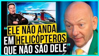 ELON MUSK só anda em HELICÓPTERO PRÓPRIO [upl. by Kwang533]