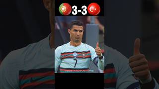 Portugal vs Turki  Ronaldo vs Arda Guler Euro 2026 Imaginary football shorts ronaldo [upl. by Inan]