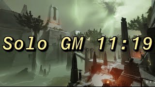 Solo GM Birthplace of the Vile Speedrun FWR 1119 [upl. by Col]