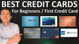 BEST Credit Cards for BEGINNERS 💳 Best Beginner  First Credit Card 2024 [upl. by Oreste]