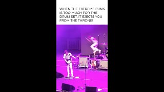 vulfpeck shorts  When the funk is too much for the drum set it ejects you from the throne [upl. by Ecyaj]