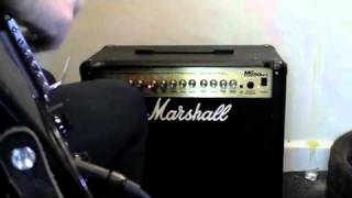 Demonstration of Marshall MG50 DFX Amp [upl. by Huan]