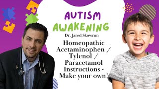 Homeopathic Acetaminophen  Tylenol  Paracetamol Instructions  Make your own [upl. by Wenona]