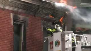 021713  3rd ALARM BUILDING FIRE Allentown PA [upl. by Suruat671]