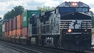 NS 4817 Leads 258 Through Latrobe PA  81024 [upl. by Yetah661]