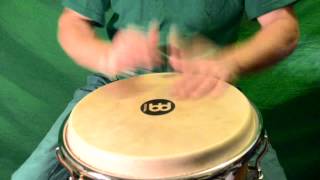 Djembe Solo Jam  Western Contemporary Funk Fusion Drumset Style [upl. by Schellens]