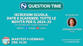 Iscrizioni scuola date e scadenze tutte le novità per il 202425 [upl. by Amsirak744]