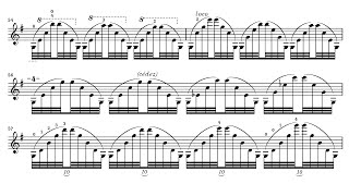 Eugène Ysaÿe  6 Sonatas for Violin Solo Op 27 1923 ScoreVideo [upl. by Ayaj]